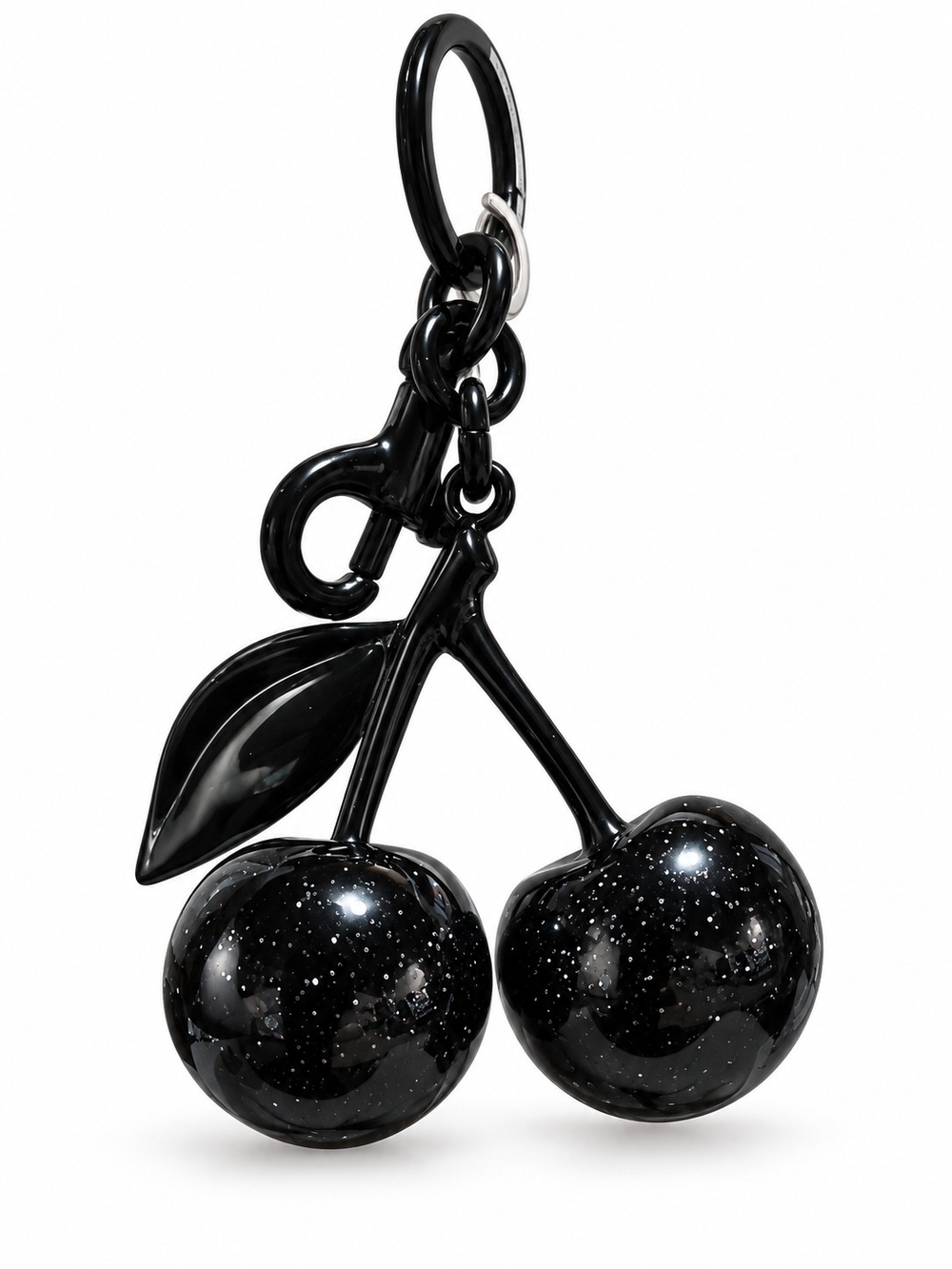 Black Cherry Pendant Key Charm - Women Jewelry